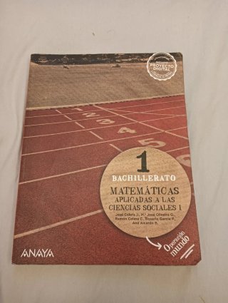 Matemáticas aplicadas a las Ciencias Sociales I...