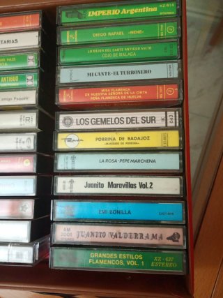 Lote Cintas Cassette Flamenco y Sevillanas