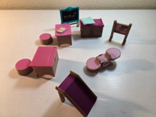 Li'l Woodzeez Set de Mobiliario Escolar
