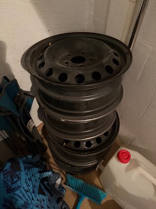 4 Llantas Acero 16 Negra Mercedes Viano