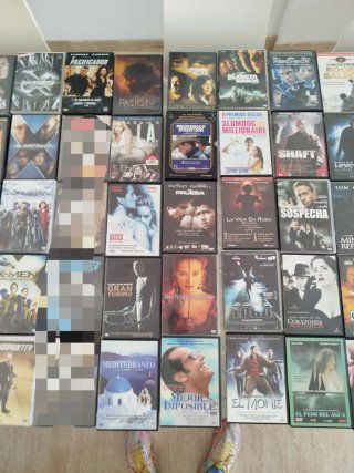 Lote con más de  170 Películas DVD