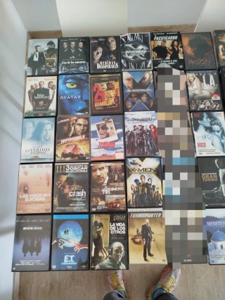 Lote con más de  170 Películas DVD