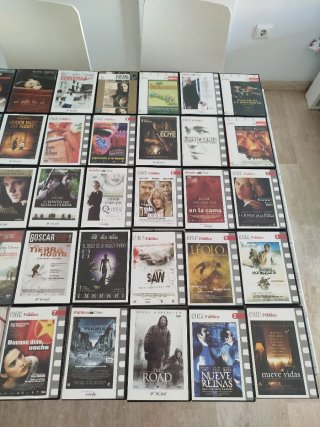 Lote con más de  170 Películas DVD