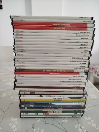 Lote con más de  170 Películas DVD