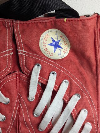 Borsa Converse All Star Vintage Rossa Y2K