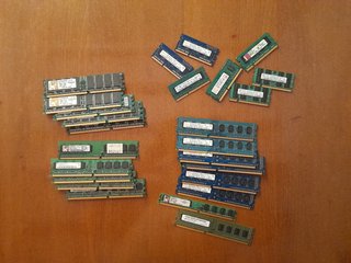 Pack Módulos Memoria RAM DDR1-3 DIMM/SO-DIMM
