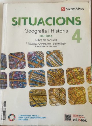 GEOGRAFIA I HISTORIA 4t eso Vicens Vives.