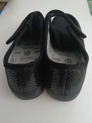 Zapatillas cómodas señora negras