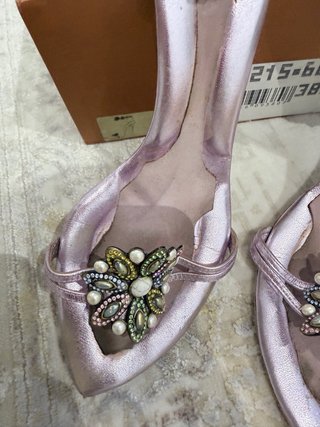 Sandalias Joya Baldinini Rosa Talla 38
