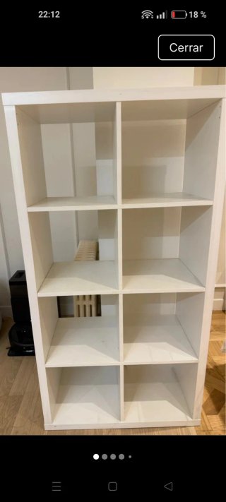 Estantería Kallax Ikea 77x1,59x1,47