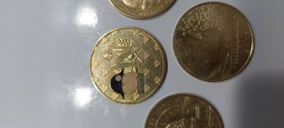 Lote 5 Medallas Colección Francesas