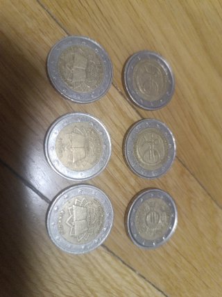 Intercambio de monedas Conmemorativas 2€