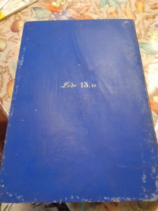 Antico libro La Patria Geografia dell'Italia 1894