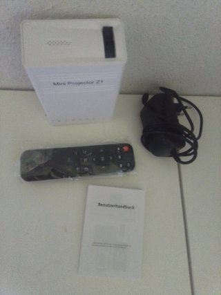 Mini proyector Z1 blanco