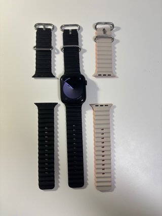 Apple Watch Series 9 GPS + Cellular Negro/Plata