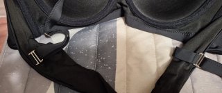 Sujetador bikini negro