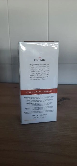 Cremo Colonia Spice & Black Vanilla Hombre