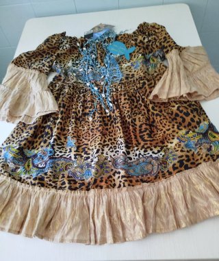 Abito Antica Sartoria con collana