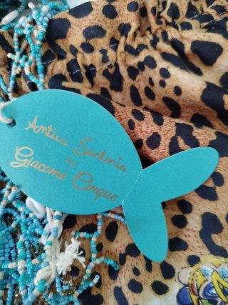 Abito Antica Sartoria con collana