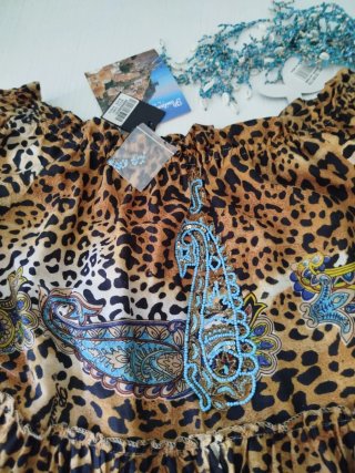 Abito Antica Sartoria con collana