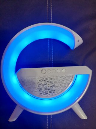 Altavoz Cargador RT Luz LED Ambiental