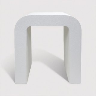 Ametrine - Tavolino basso colore bianco stile moderno