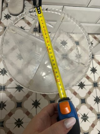 Organizador de acrílico para perfumes