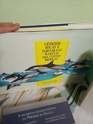Lote 5 Libros Mar,Pesca y Biología Marina (Galicia