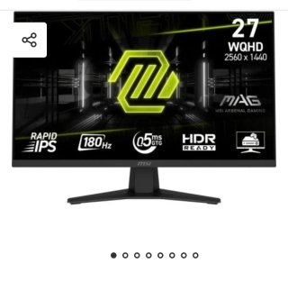 Monitor MSI MAG 27 QHD 180Hz Rapid IPS