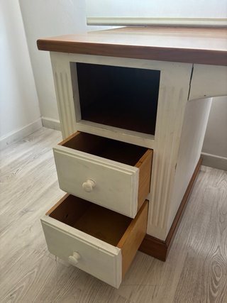 Escritorio vintage madera