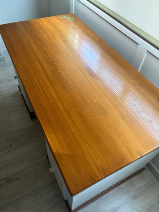 Escritorio vintage madera