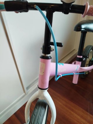 Bici sin pedales niña