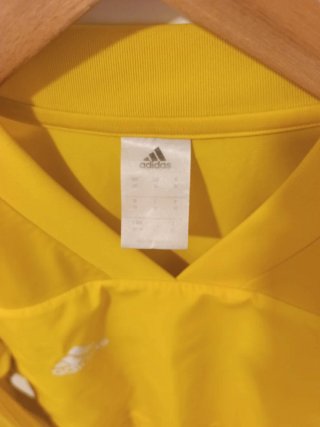 Camiseta Adidas Manga Larga Amarilla