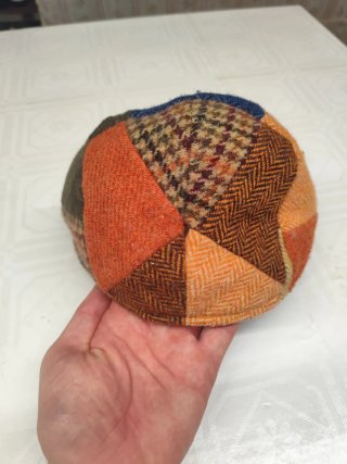 Cappello uomo patchwork Pasco 100% lana