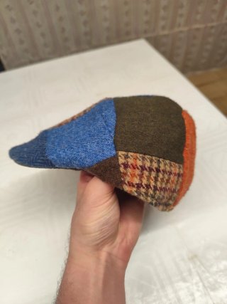 Cappello uomo patchwork Pasco 100% lana