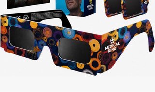 2 unidades Gafas Eclipse Solar Medical King Multi