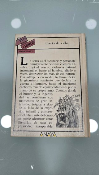 "Cuentos de la Selva" de Horacio Quiroga.