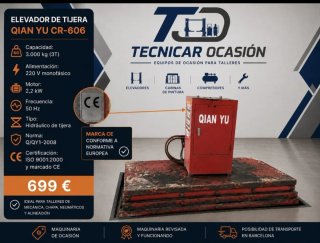 Elevador de Tijera Qian Yu CR-606 3T