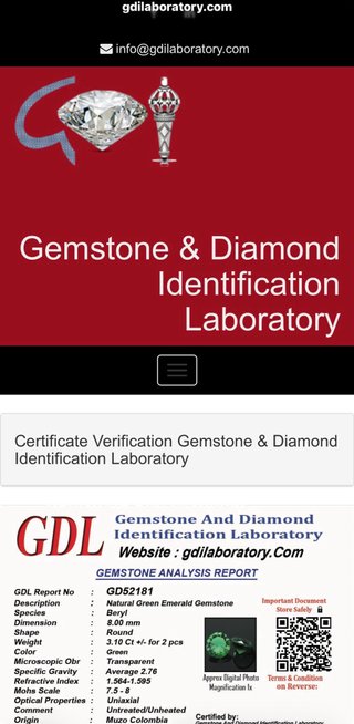 Pendientes Oro 18k Esmeraldas Colombianas DGL