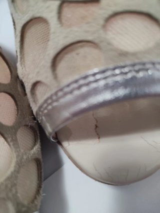 Sandalias Pitillos Beige y Plata