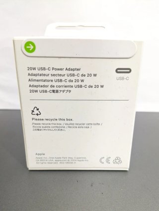Caricatore iPhone originale adattatore Apple 20W USB-C