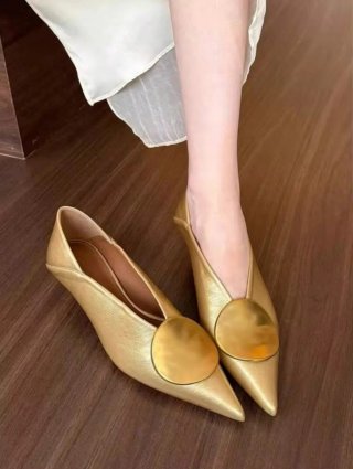 Zapatos dorados Talla 38/39