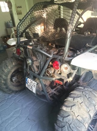 Buggy Volcano 800 Blanco Todoterreno