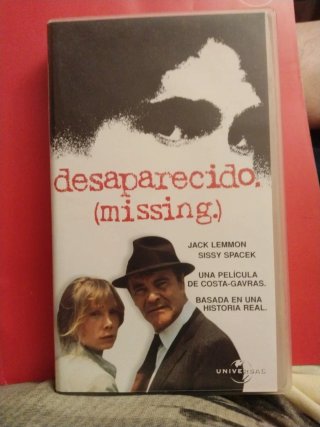 Cinta VHS Desaparecido (Missing)