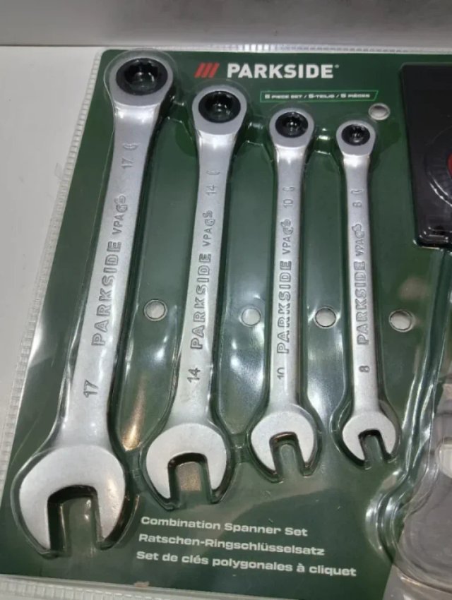 Set di chiavi a cricchetto PARKSIDE 5 pezzi