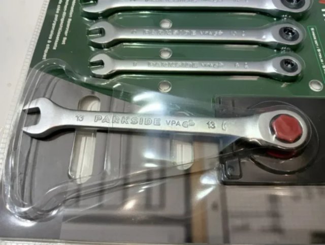 Set di chiavi a cricchetto PARKSIDE 5 pezzi