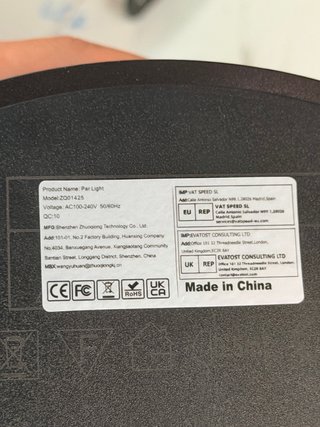 Focos LED RGBW 4in1