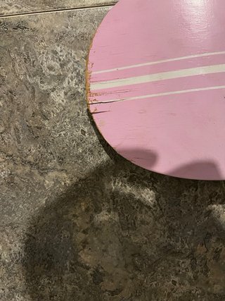 Skate con diseño de ciervo y flores