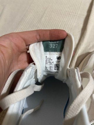 Zapatillas New Balance 327 Verde y Blanco