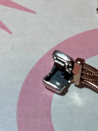 Pulsera Pandora Reflexions Oro Rosa Multicadena